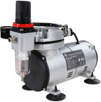 Airbrush Kit with Compressor, Multi-purpose Airbrush Compressor Set, Dual Action Gravity Feed Airbrush with Air Hose