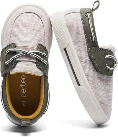 Toddler Boys & Kids Dress Boat Loafers School Shoes Girls Slip on Sneakers (Toddler/Little Kid)