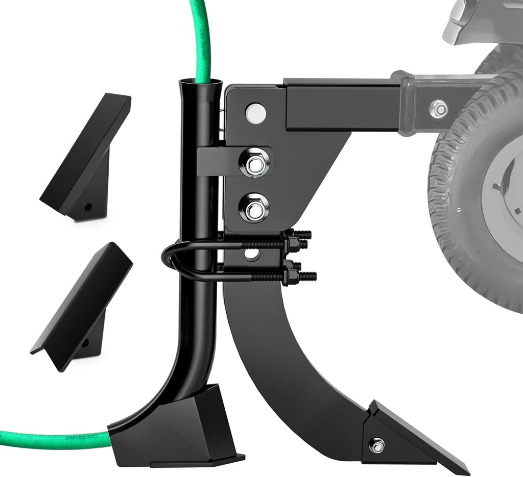 Pipelayer Attachment and 3 Point Trencher Ripper Attachment, Fits 3-Point Lawn Tractor ATV UTV, Hitch Mounted Ripper