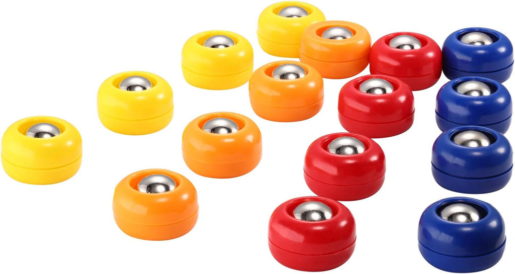 Mini Shuffleboard Replacement Puck Tabletop Equipment Rollers Set Shuffleboard Curling Accessories