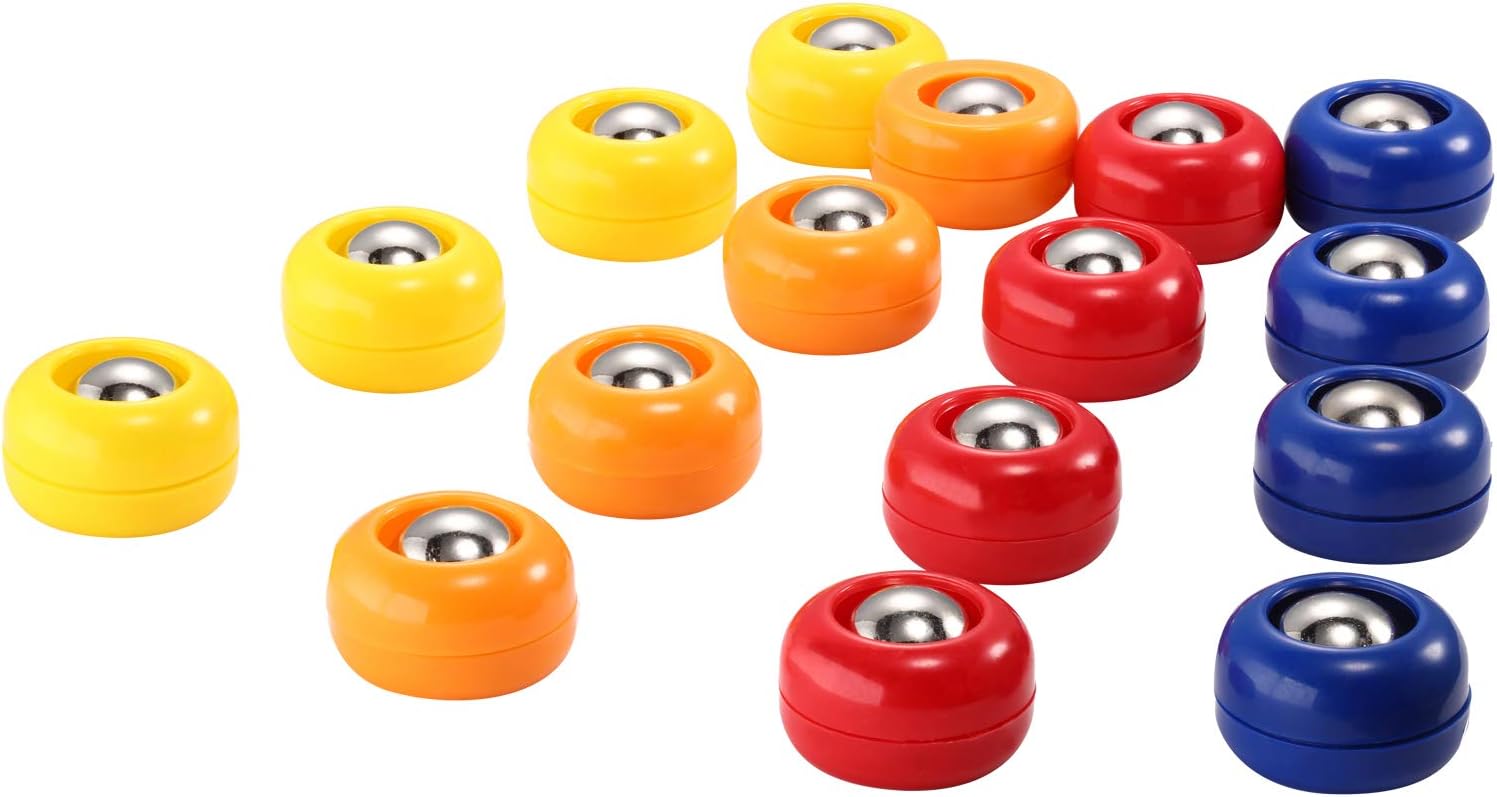 Mini Shuffleboard Replacement Puck Tabletop Equipment Rollers Set Shuffleboard Curling Accessories