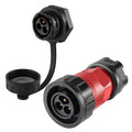 CNLINKO YM-20 3-Pin IP68 Waterproof Circular Connector PBT Plastic Shell