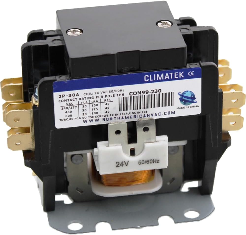 Single Pole / 1 Pole 30 Amp Condenser Contactor B1360321 by Replacement for Goodman