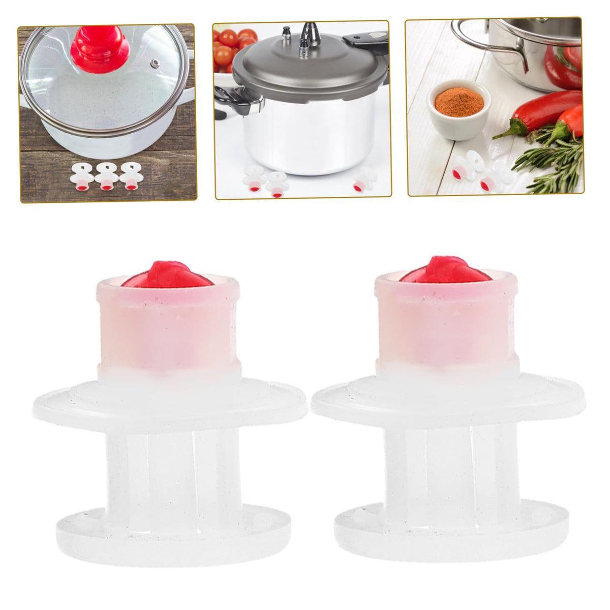 5pcs Pressure Cooker Relief Valve Replacement Accessory Silicone