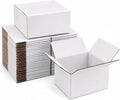 9x9x6 White Shipping Boxes, 25 Pack