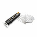Quick-Change Scraper Utility Knife & 30-Pack Blade Bundle