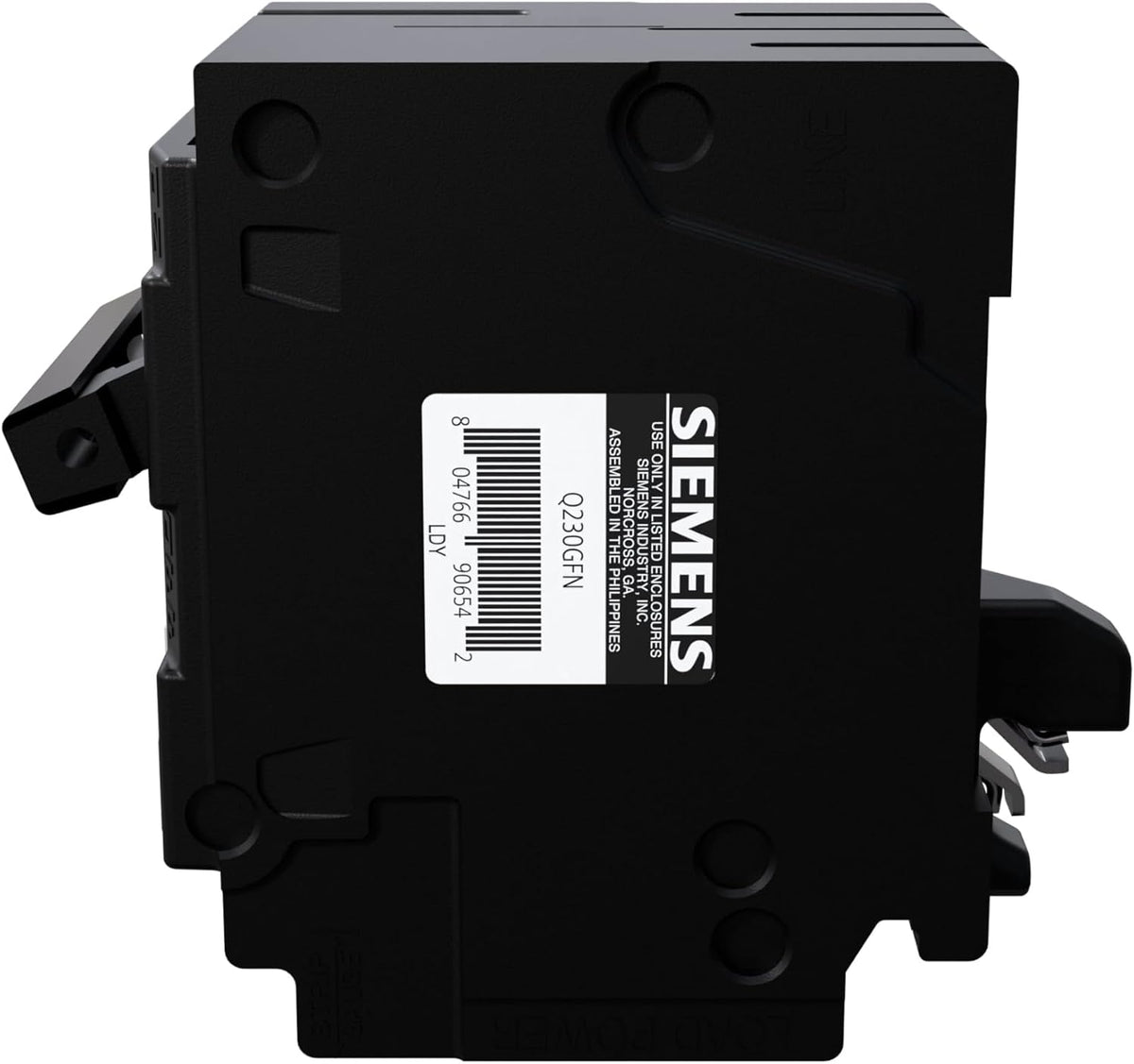 SIEMENS Q230GFN 30 Amp 2-Pole Ground Fault Circuit Breaker (GFCI) Plug-On Neutral Circuit Breaker