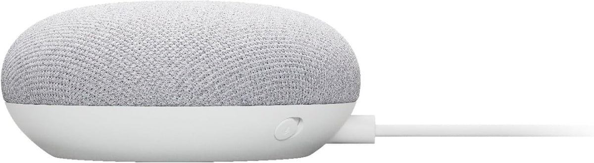 Nest Mini 2nd Generation Smart Speaker with Google Assistant - Chalk (Renewed)