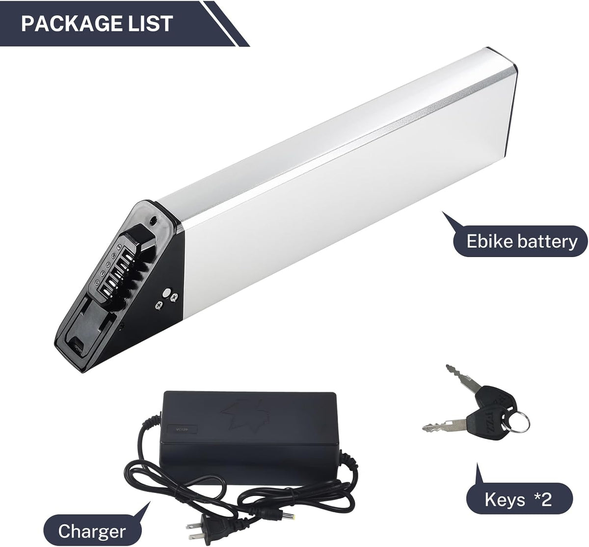 48V 14Ah (672Wh) Ebike Battery for Lectric XP Step-Thru 3.0/Gotrax R2 F2 R3