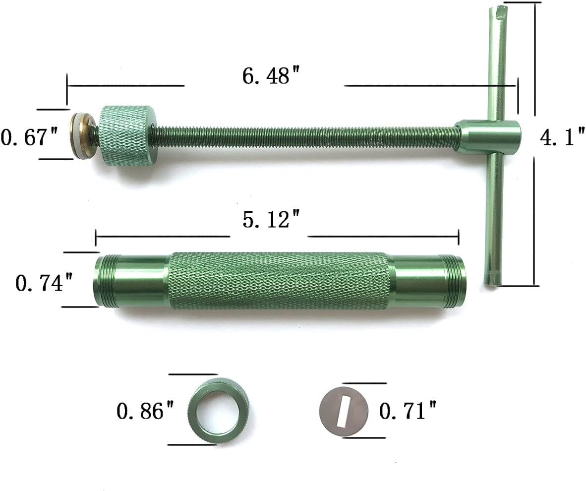 Stainless Steel Clay Extruders Sugar Paste Extruder Cake Fondant Decorating Tool Set (Green)