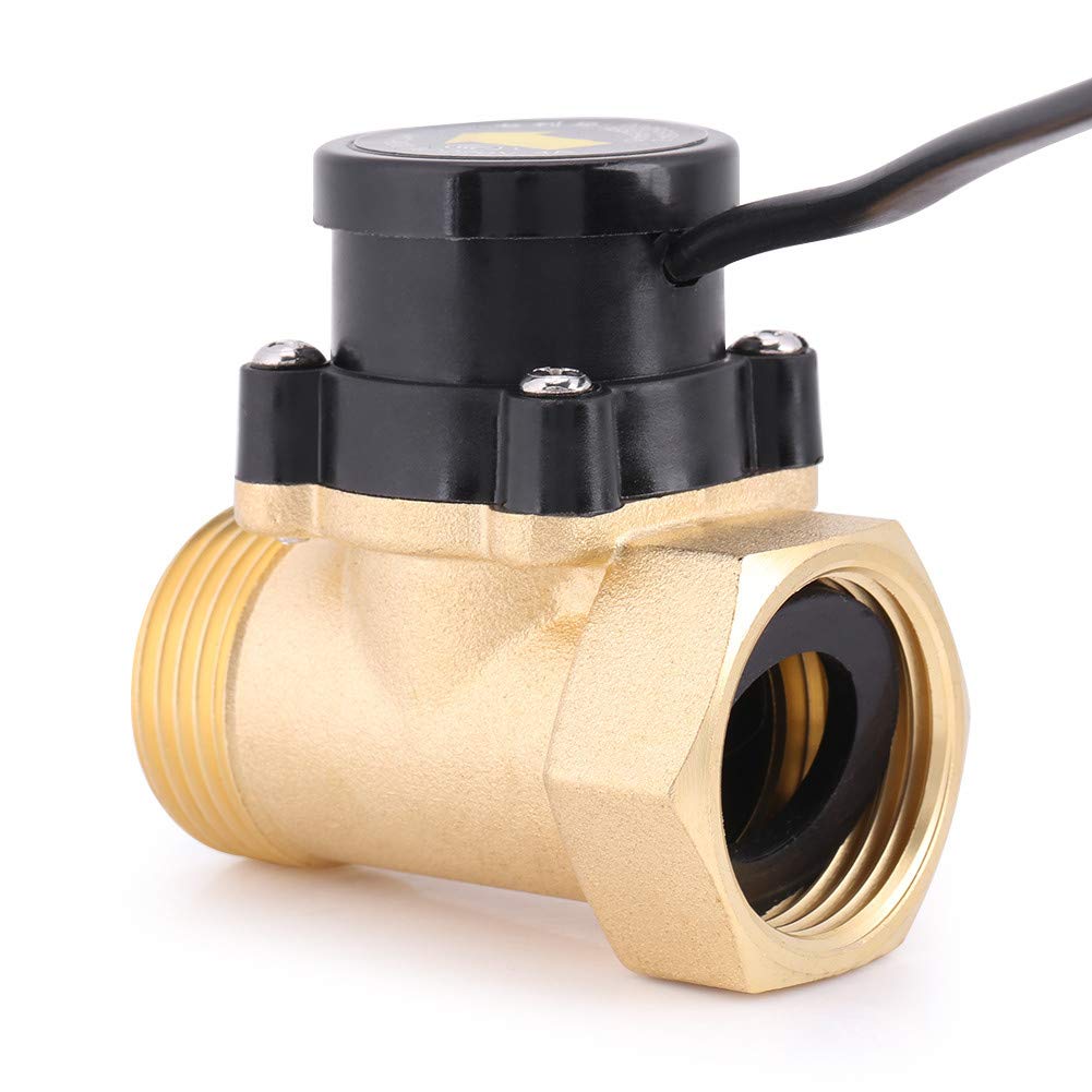 Jeanoko 1 Inch Switch Water Switch HT-800 G1 Thread 220V Sensor Automatic High Temperature Control Switch for Low Pressure Ignition Male Thread