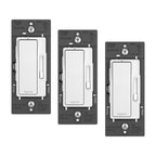 Legrand Radiant 450W LED Dimmer Light Switch 3-Way Rocker White 3-Pack