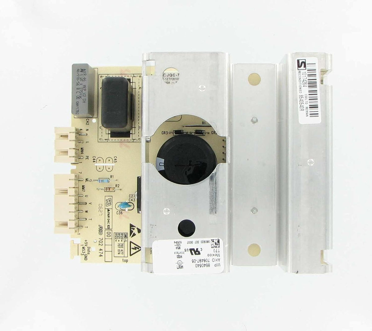 CoreCentric Remanufactured Laundry Washer Control Board Replacement for Whirlpool W10163007 / WPW10163007
