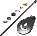 938-05078 Steering Rod Shaft with Bushing & 617-04094 Steering Gear Kit for MTD/Troy-Bilt/Craftsman Lawn Mower