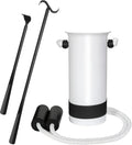 Sock Aid Device for Seniors Kit (Sock Aide and Dressing Stick) - Sock Helpers to Put on Your Socks No Bending - 35"