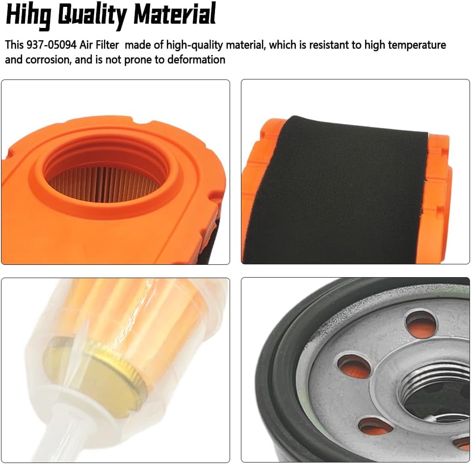 NAJING 937-05094 Air Filter Tune Up Kit for Cub Cadet MTD RZT-SX Mower