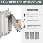 1-Gang Outdoor Outlet Cover, Type 3R Enclosure Cover for Wet Locations