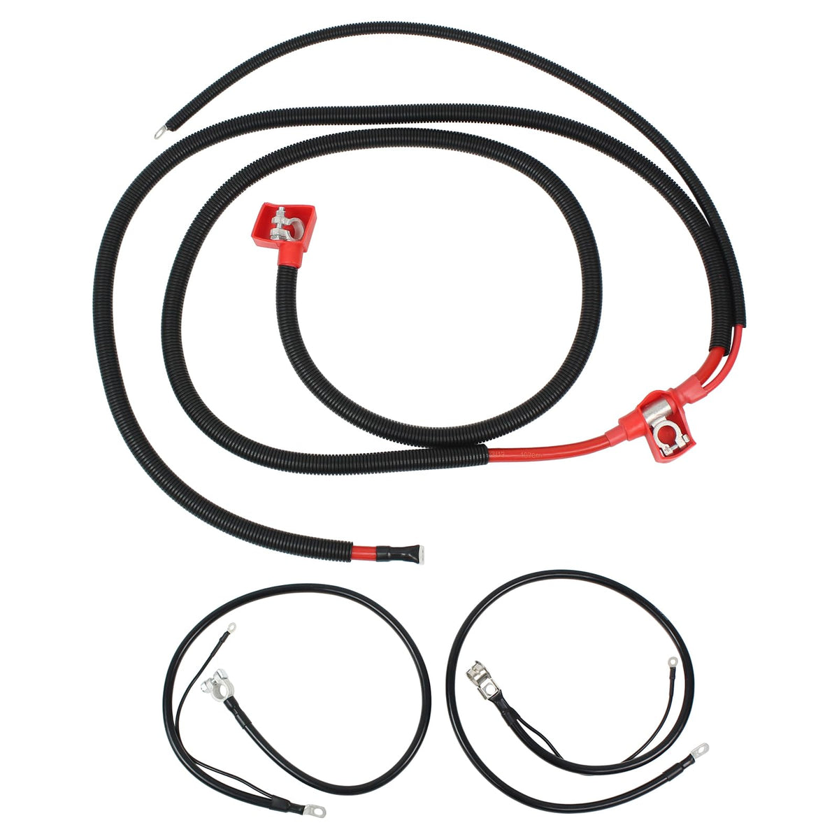 Positive and Negative Starter Battery Cable Kit for Ford