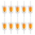 20 Pack 1/4 & 5/16 Inch Inline Fuel Filter with Magnet