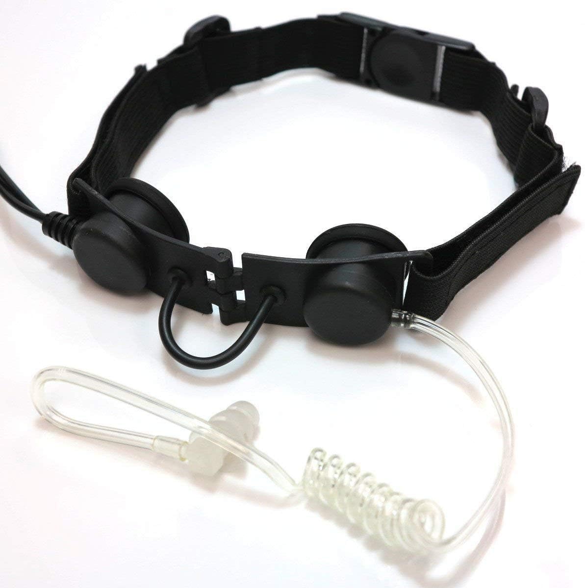 ArmorMason Covert Military Throat Mic Headset