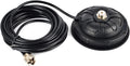 4.5 Inch SO239 Mobile Magnetic Antenna Mount W/16.4 ft.RG58 Cable