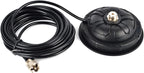 4.5 Inch SO239 Mobile Magnetic Antenna Mount W/16.4 ft.RG58 Cable