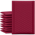 Bubble Mailers 4x8" Red 100 Pack Usable Size 4x7" Padded Envelopes