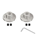 FOCMKEAS 2Pcs 8mm Flange Shaft Coupling, Rigid Coupling