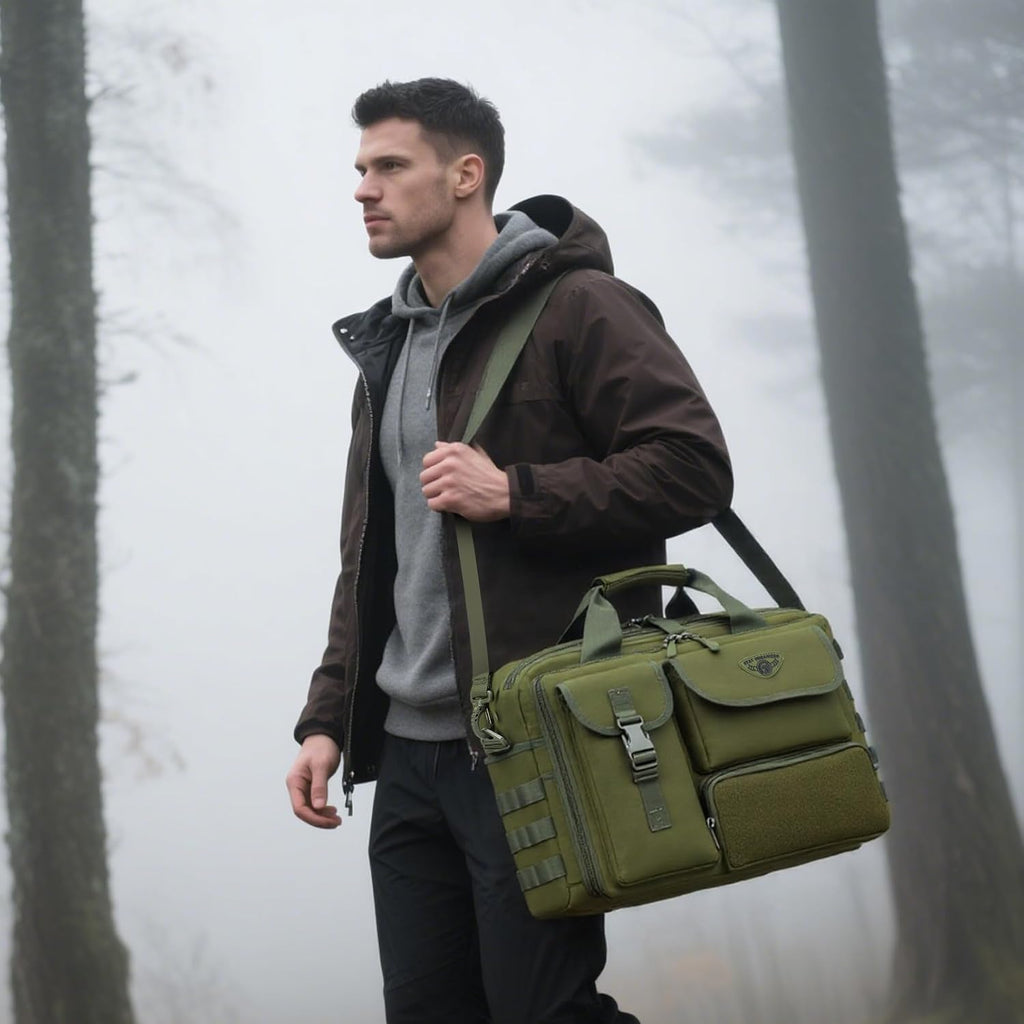 Tactical Messenger Bag,Tactical Briefcase for Man Military Laptop Bag 14 Inch/15.6 Inch /17.3 Inch Messenger Work Bag