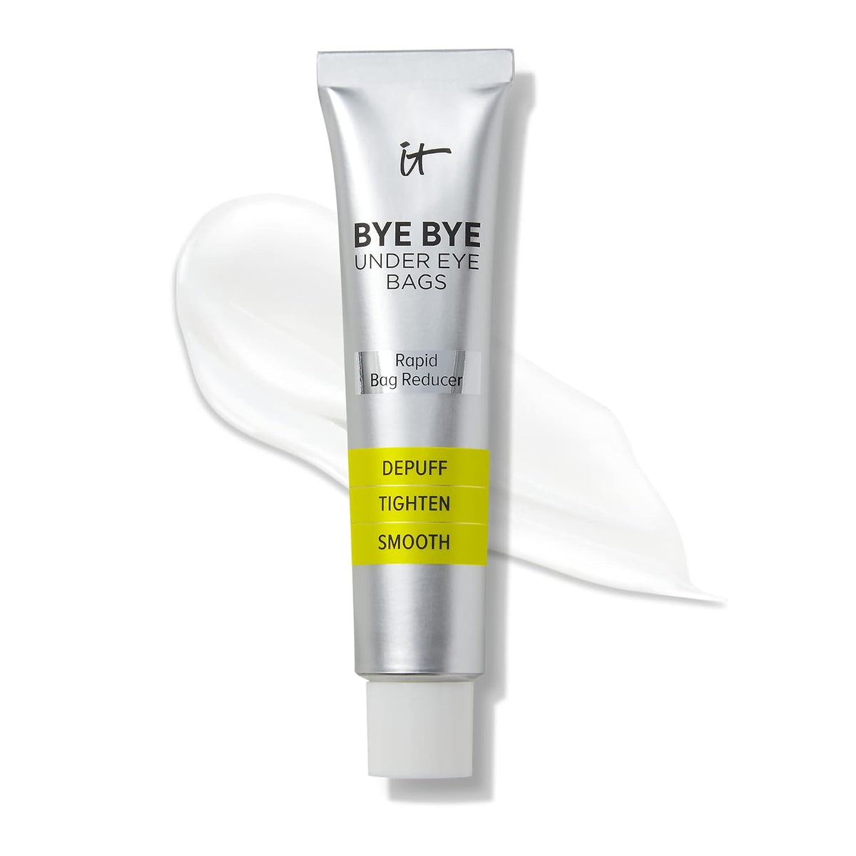 IT Cosmetics Bye Bye Under Eye Bags Daytime Treatment - Temporary Eye Bag Reducer & Undereye Corrector, Smooths &