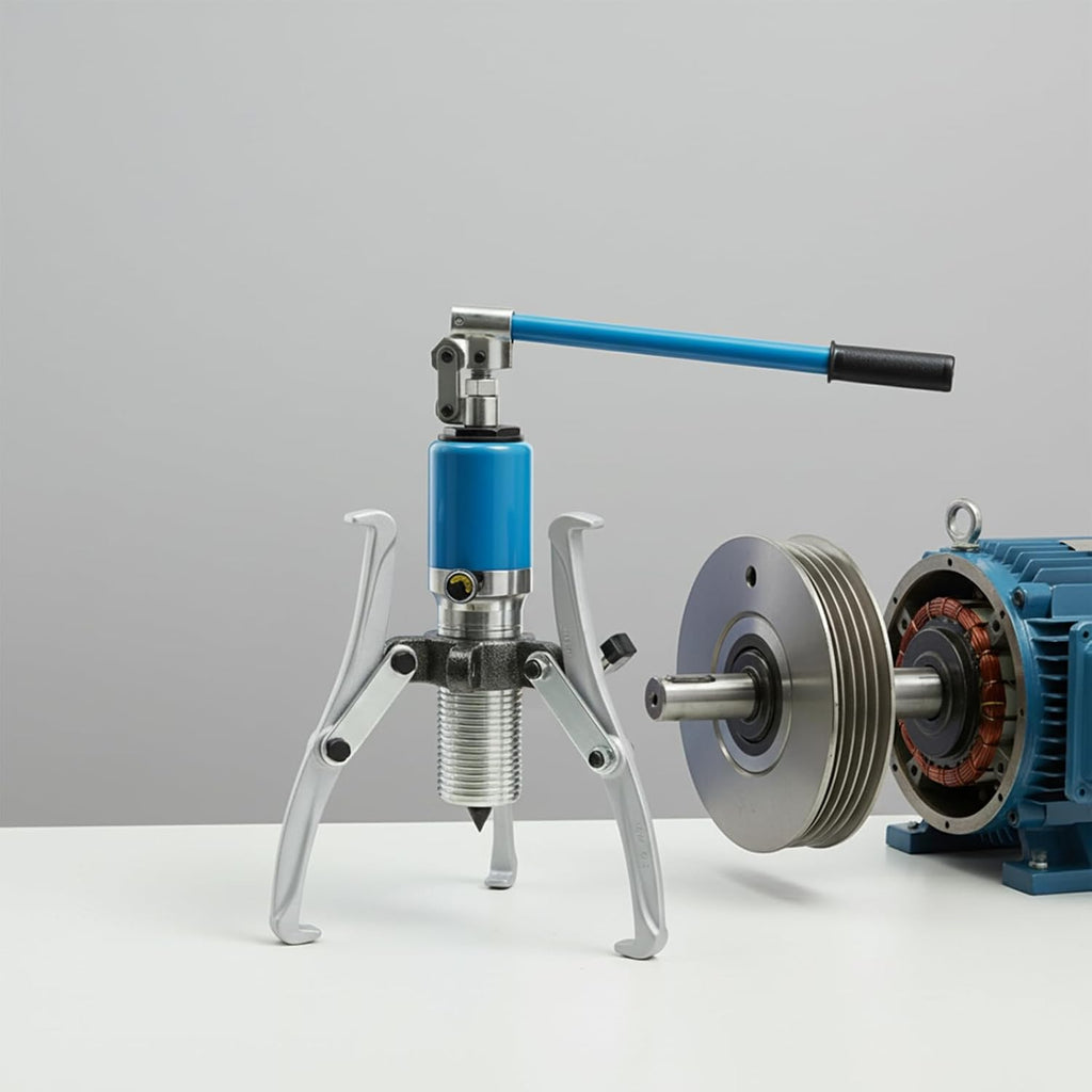 20T Hydraulic Gear Puller Set, 20 Ton Bearing Gear Puller Kit with Portable Organizer Case, Pulling Separator Tool 2