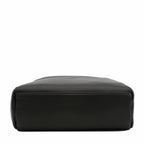 Triple Zip Small Crossbody Bag (Black)