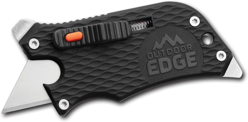 SlideWinder - Utility Knife Multitool with Standard Replaceable Razor Blade, Screwdrivers, Prybar, Bottle Opener and