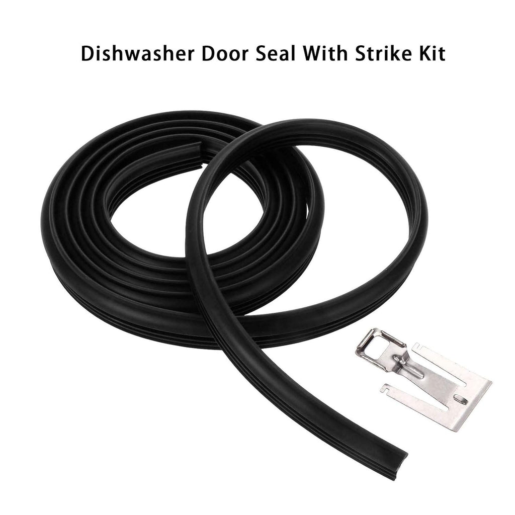 W10542314 Dishwasher Door Seal Gasket Strike Compatible with Whirlpool Amana Crosley Estate Kenmore Replaces AP5650274 PS5136129 2409202 8268888 W10300589 W10284090 W10350162