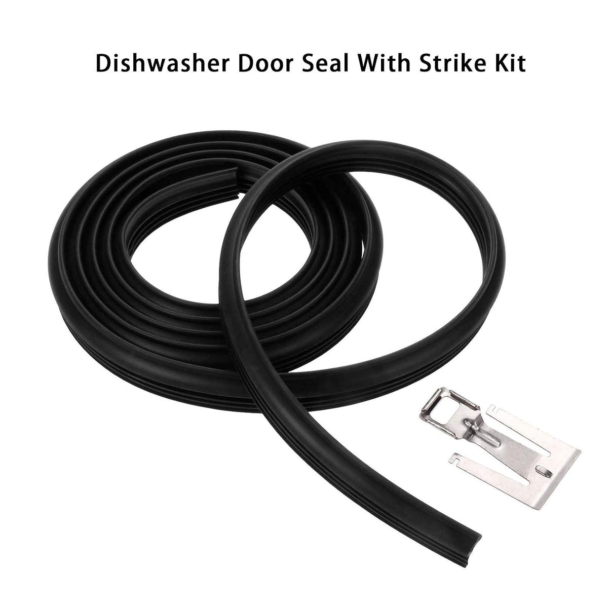 W10542314 Dishwasher Door Seal Gasket Strike Compatible with Whirlpool Amana Crosley Estate Kenmore Replaces AP5650274 PS5136129 2409202 8268888 W10300589 W10284090 W10350162