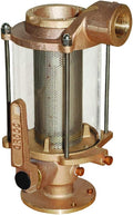 1 Ball Valve/Seacock & Raw Water Strainer Combo