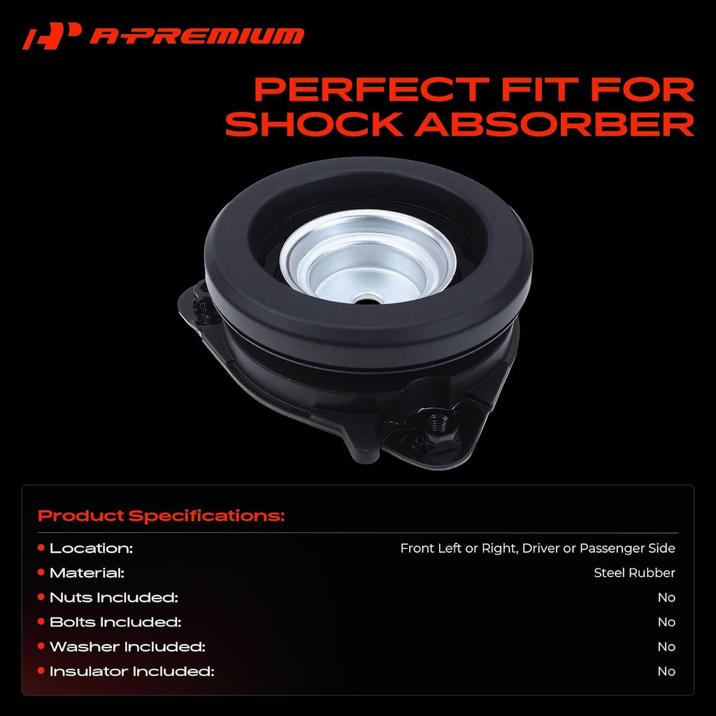 A-Premium Front Suspension Strut Mount Compatible with Nissan, Infiniti