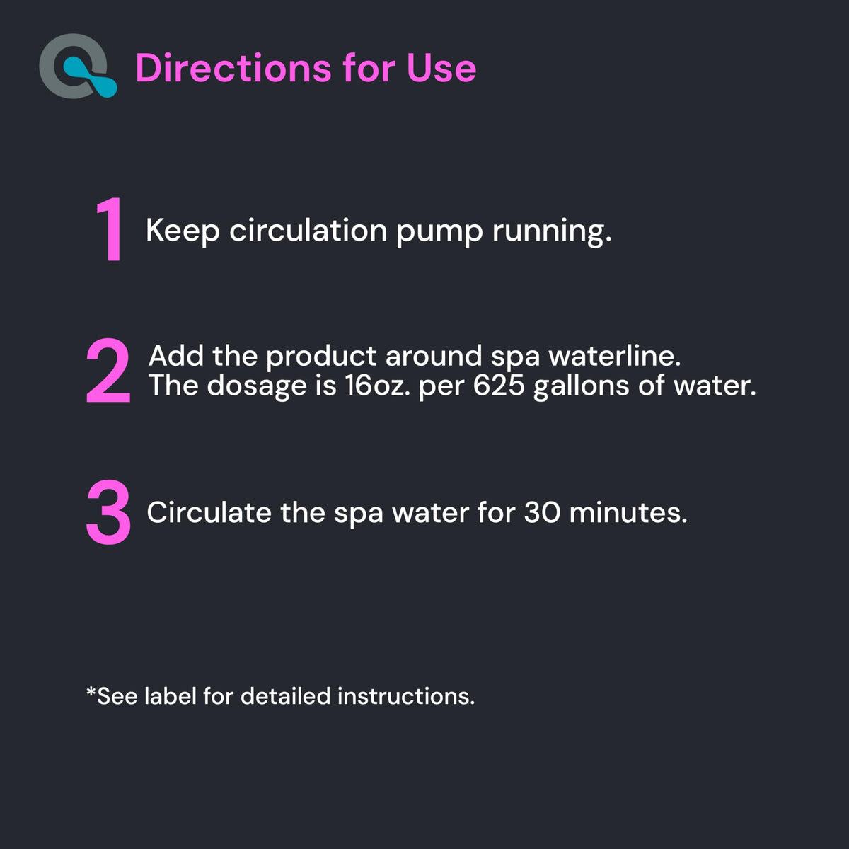 AquaDoc Spa Metal Control & Stain Protector for Hot Tubs, 32 oz