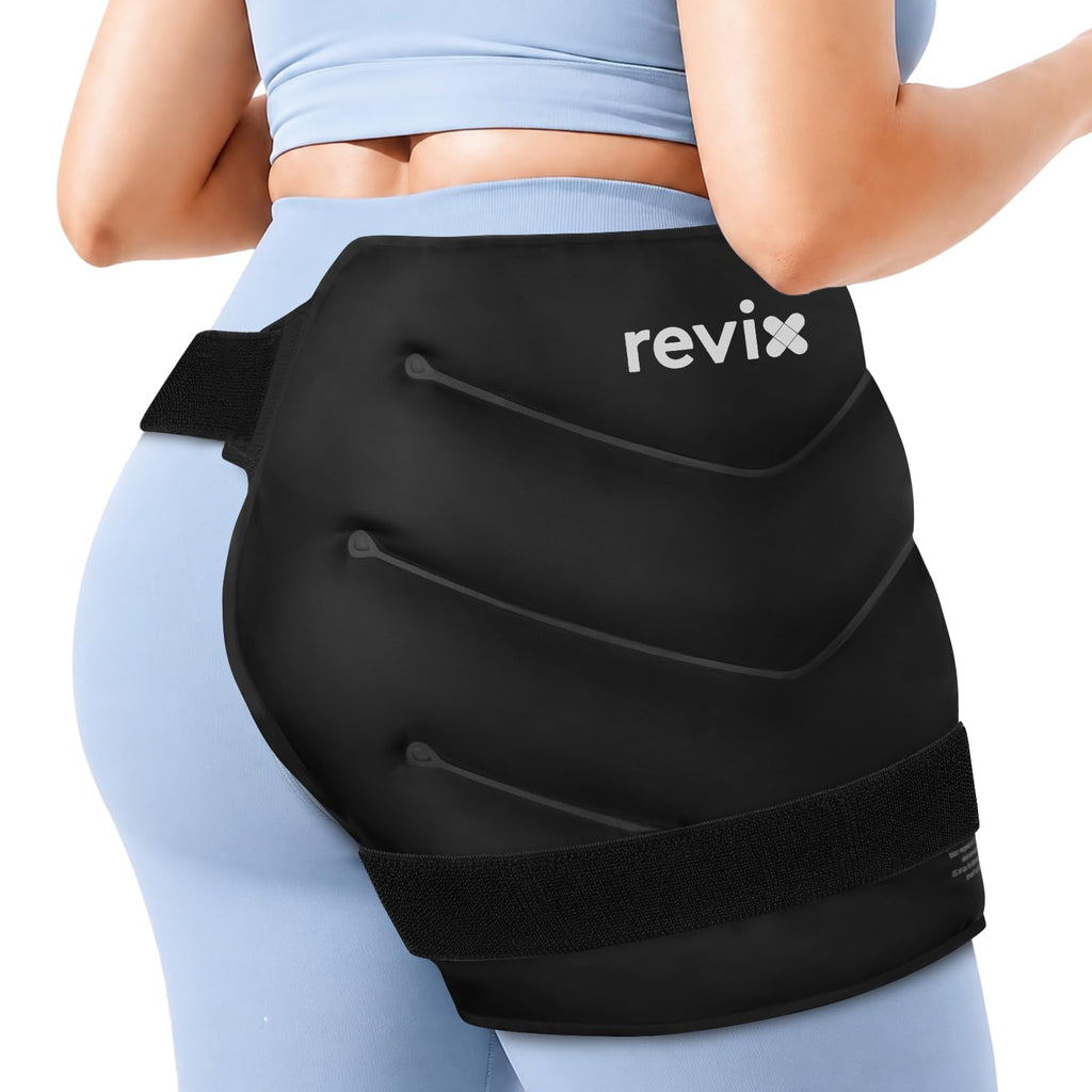 XXL Hip Ice Pack Wrap for Hip Replacement, Reusable Gel Ice Pack
