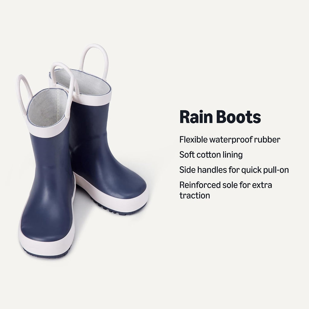 x Sofia Grainge Unisex Toddlers' Waterproof Rubber Rain Boots for Boys and Girls