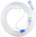 7Ft Soft Adult Oxygen Nasal Cannula 5-Pack - Curved Prongs, Crush-Resistant Tubing - Nasal Tubes, Oxygen Concentrator
