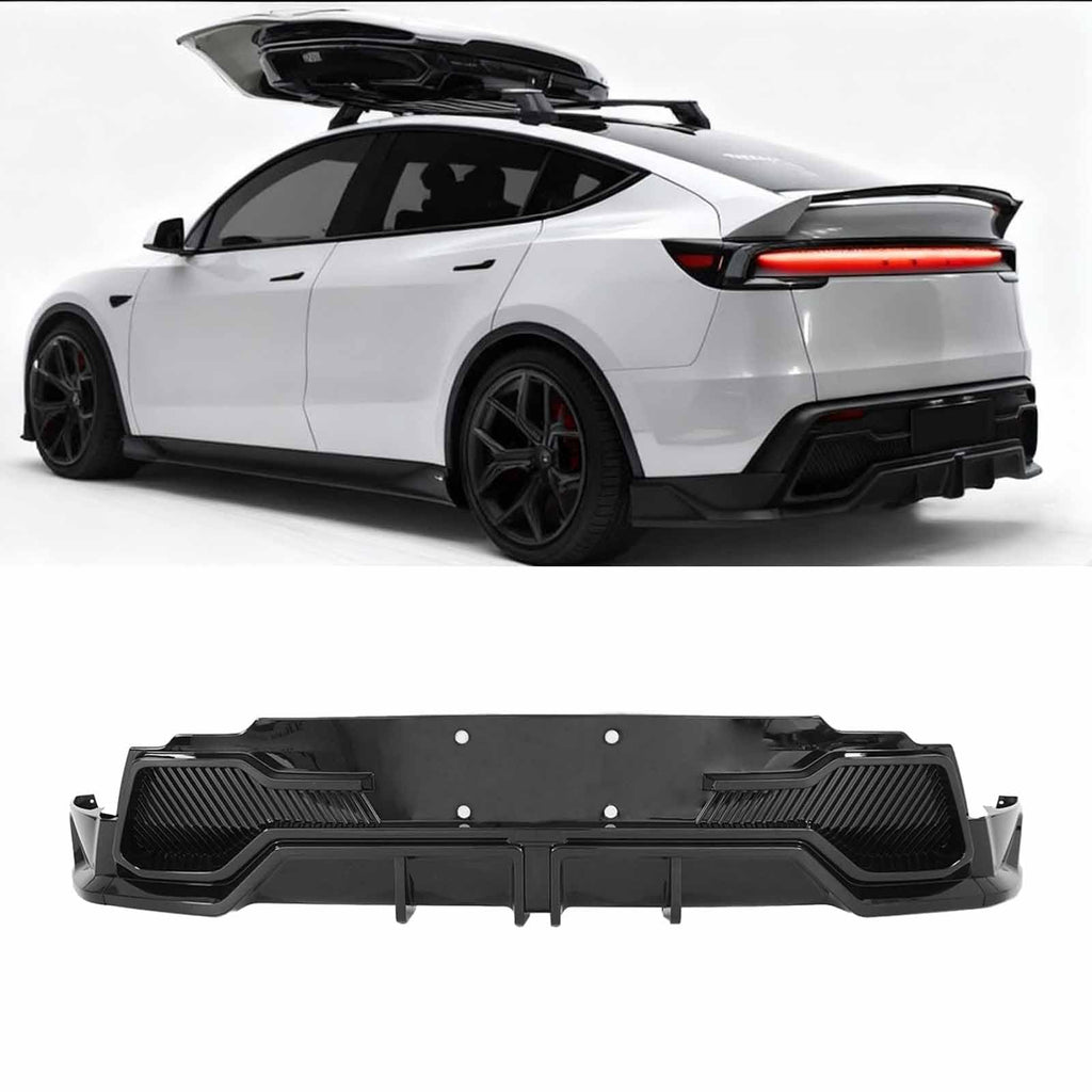 PFRREOR 3PCS Rear Diffuser for Tesla Model Y Juniper 2025-2026