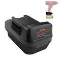 BTRUI DL18ML for Dewalt to for Milwaukee Tool Adapter, for DeWalt 20V 60V Battery Convert to for Milwaukee 18V for M18 Cordless Tools
