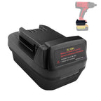 BTRUI DL18ML for Dewalt to for Milwaukee Tool Adapter, for DeWalt 20V 60V Battery Convert to for Milwaukee 18V for M18 Cordless Tools