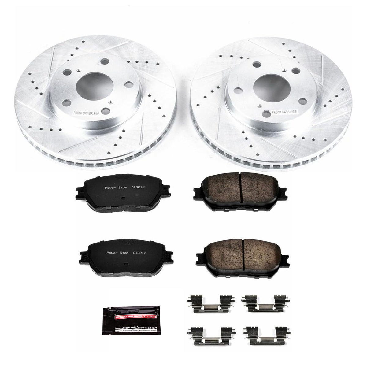 PowerStop Z23 Performance Brake Pad & Rotor Kit Front K1064