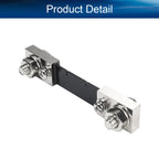 Heyiarbeit DC Current Meter Shunt Resistor 100A 75mV for DC Ammeter Analog Panel Shunt Divider Meter External FL-2