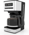 12 Cup Programmable Coffee Maker, Hot and Iced Drip Coffee Makers | Regular & Strong Brew Drip Coffee Machine, 1-4