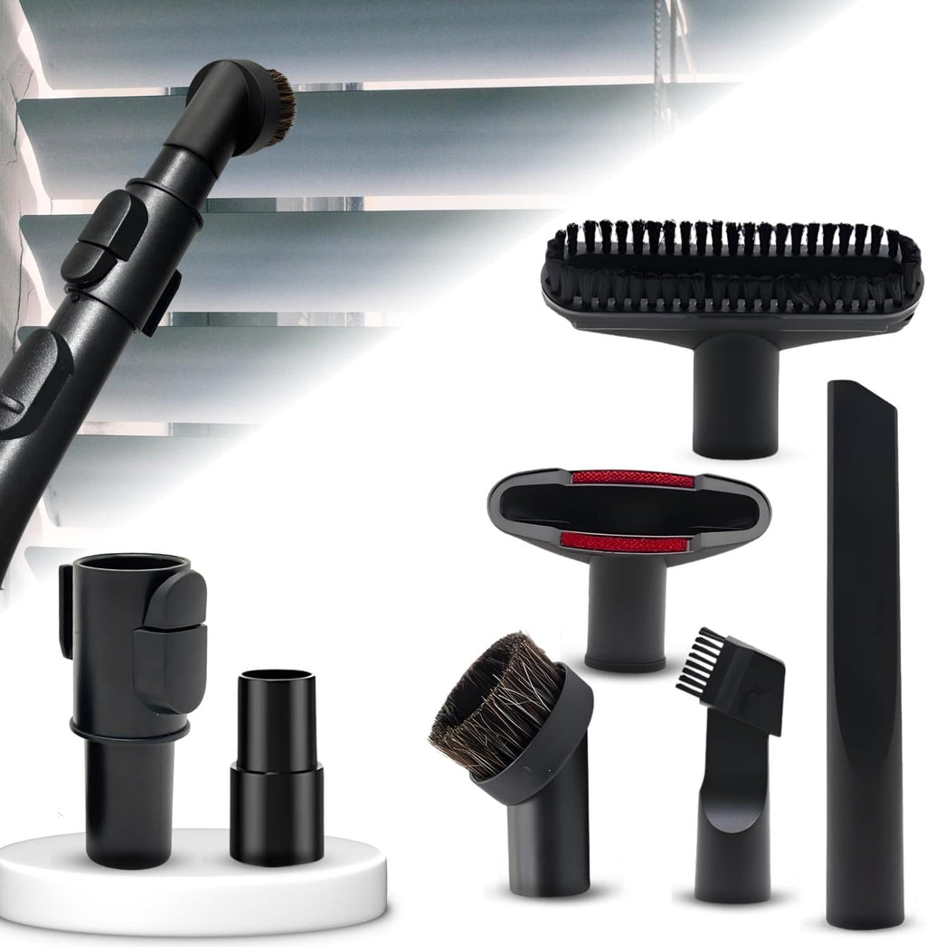 For Miele Vacuum Attachments Accessories 1-1/4'' plus Vacuum Hose Adapter Kit Compatible with Miele C1 C2 C3 Vacuum