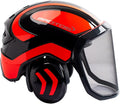 Protos Integral ARBORIST Helmet - Black and Neon Red