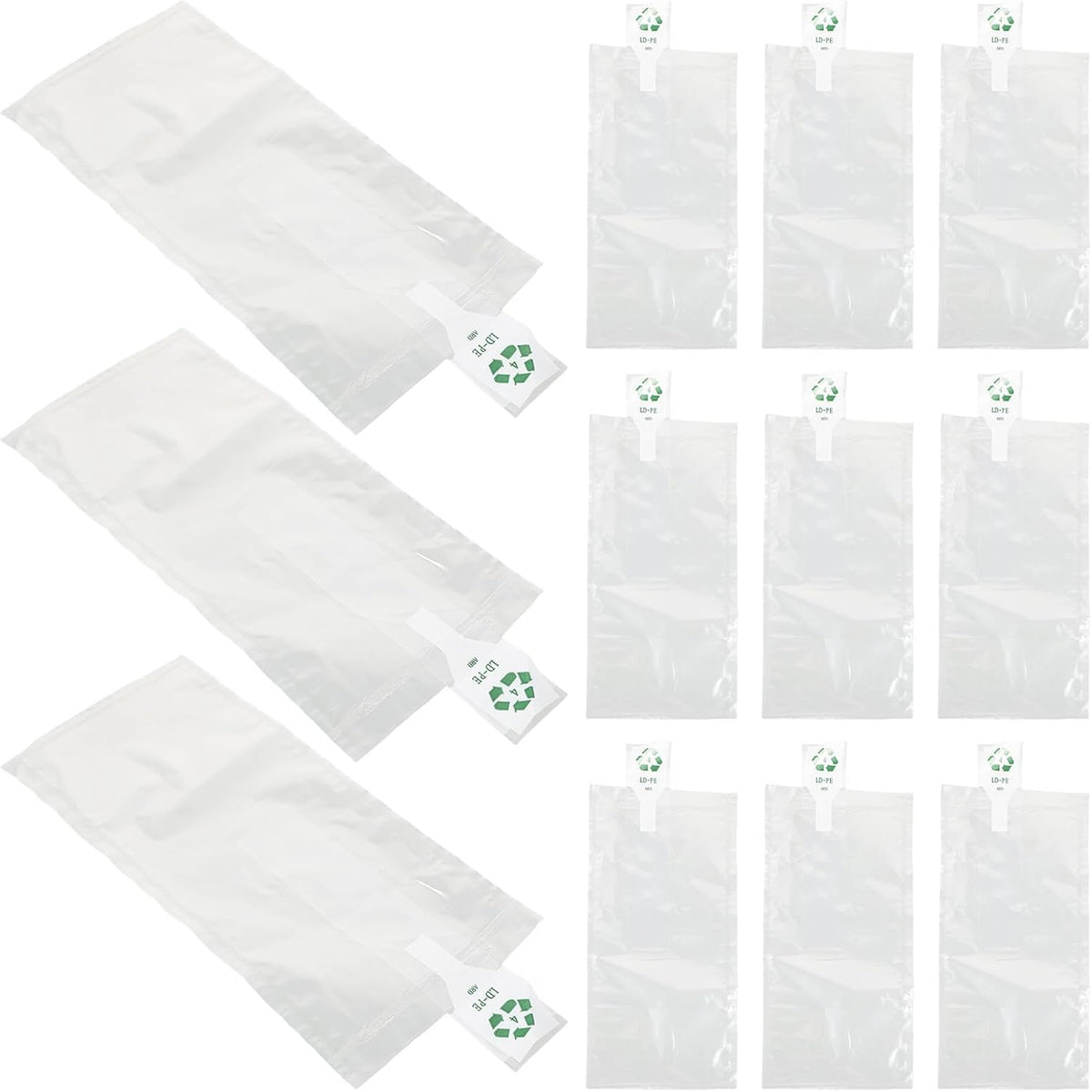 Inflatable Air Column Bags 100pcs PE Cushioning